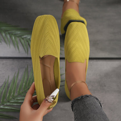Anoura | Women’s Orthopedic Knit Slip-On Loafers