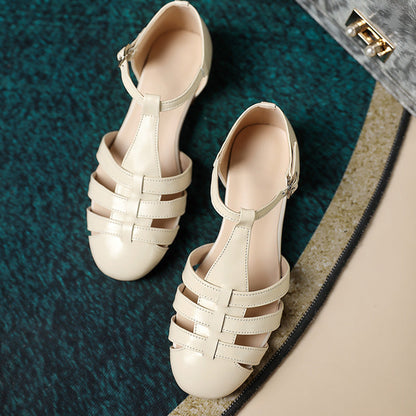 Palomine | Women’s Orthopedic Fisherman Mary Jane Comfort Flats