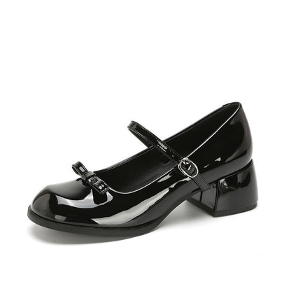 OrthoCare Mary Jane Shoes - Classic Comfort Heel