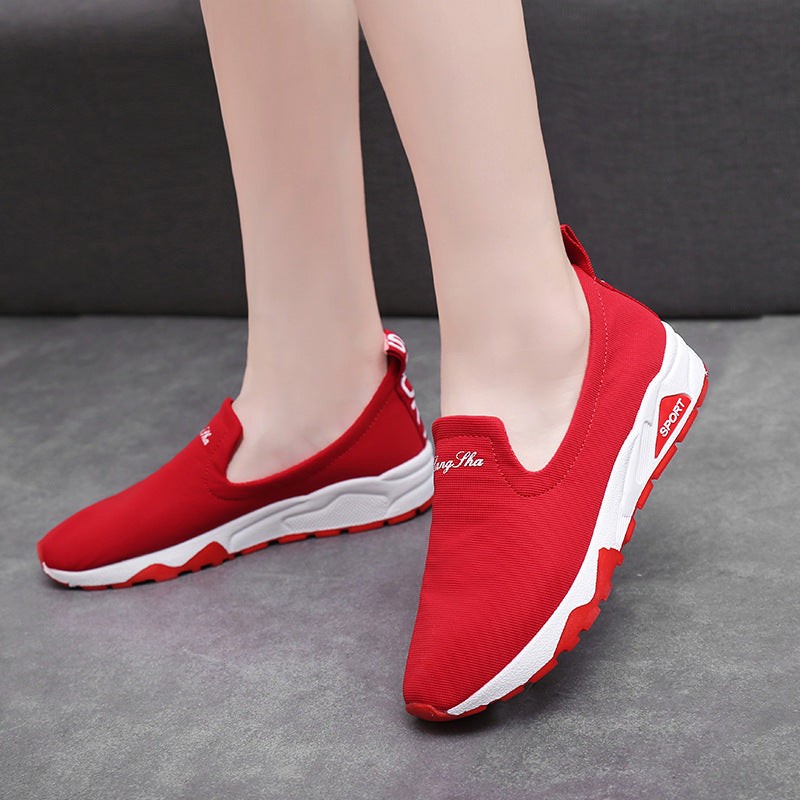 OrthoCare Canvas Shoes - Comfort High Heel Design