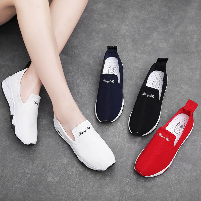 OrthoCare Canvas Shoes - Comfort High Heel Design