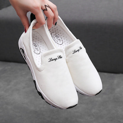 OrthoCare Canvas Shoes - Comfort High Heel Design