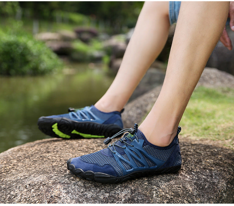 OrthoCare Outdoor Aqua Hiking Shoes – Quick-Dry Breathable Non-Slip Adventure Sneakers