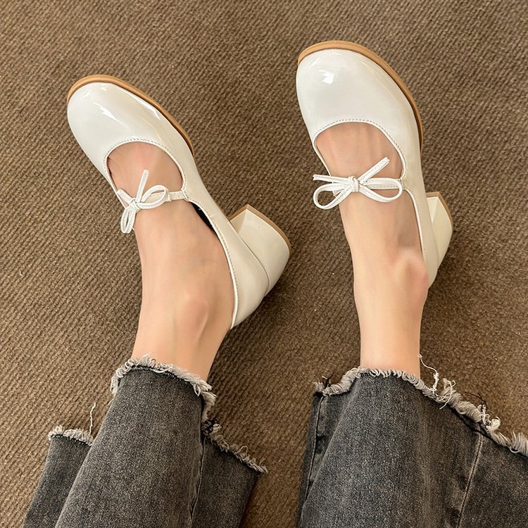 OrthoCare Mary Jane Shoes - Vintage Bow Comfort