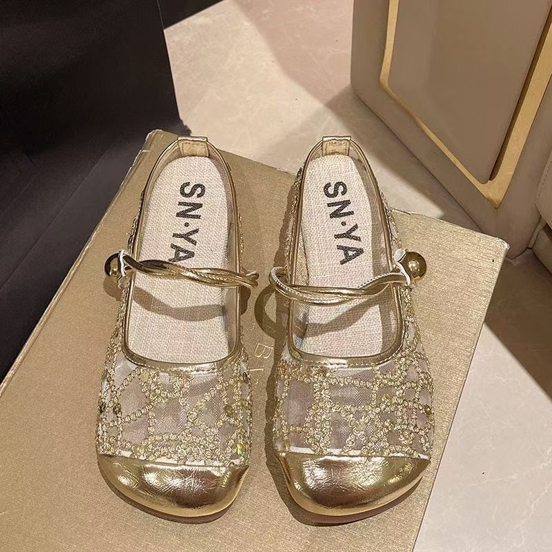 OrthoCare | Floral Lace Mary Jane Ballet Flats