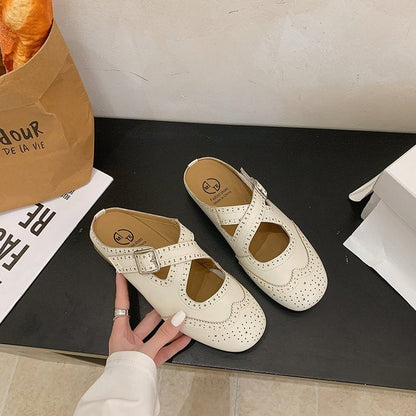 Aislin | Women’s Orthopedic Woven Slip-On Flat Sandals