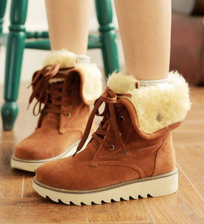 Sandra | Orthopedic Comfort winter Lace Up Boots