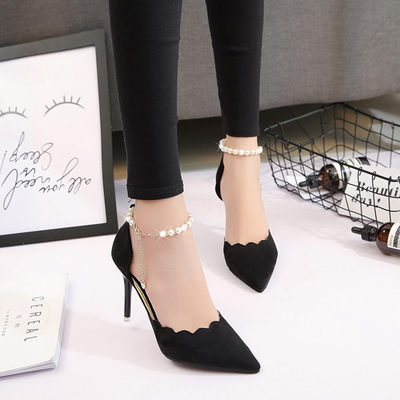 OrthoCare New Stiletto Heel Sandals With Unique Chain