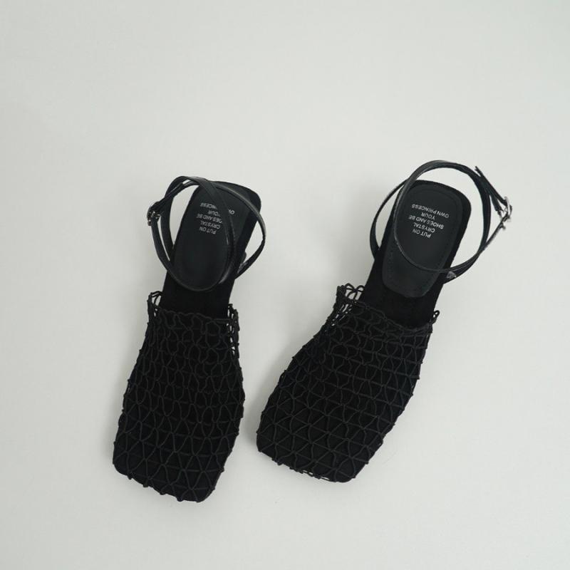 Inara | Women’s Orthopedic Woven Mesh Slingback Heels