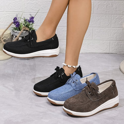 OrthoCare Plus Size Canvas Shoes - Breathable Comfort
