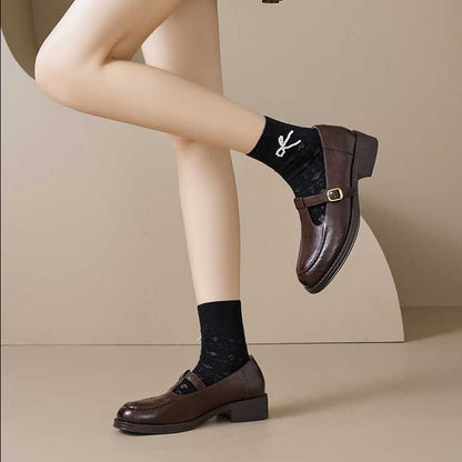 Loris | Orthopedic Women's Commuter French Leather Shoes