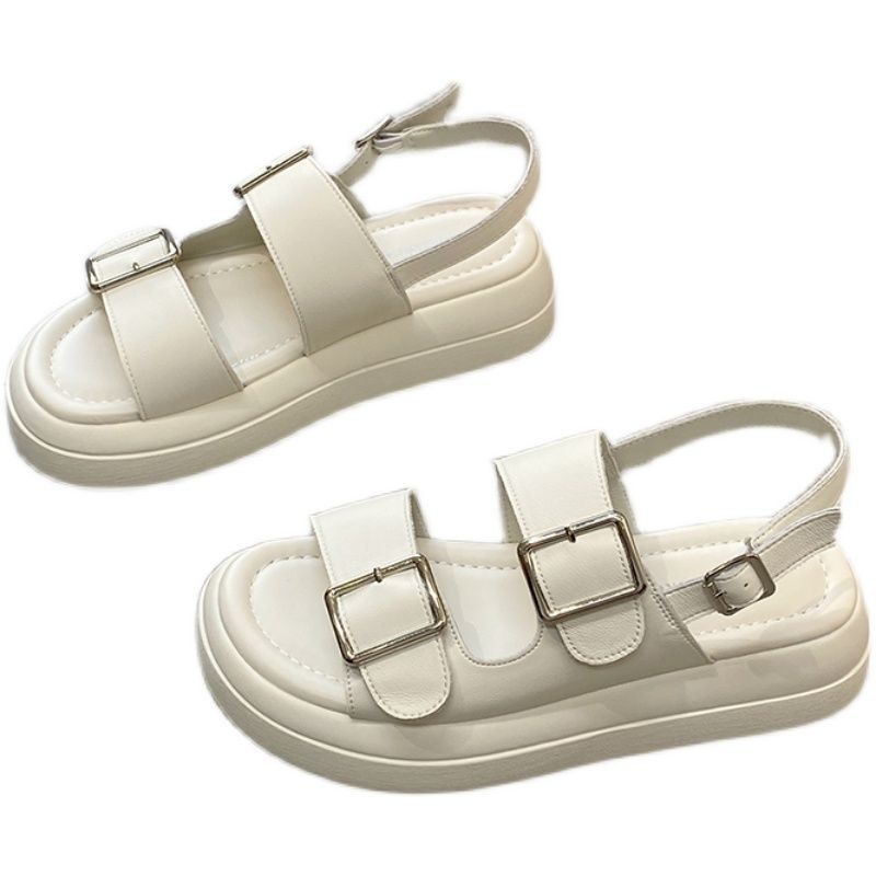 Odessa | Women’s Orthopedic Double Buckle Platform Slingback Sandals