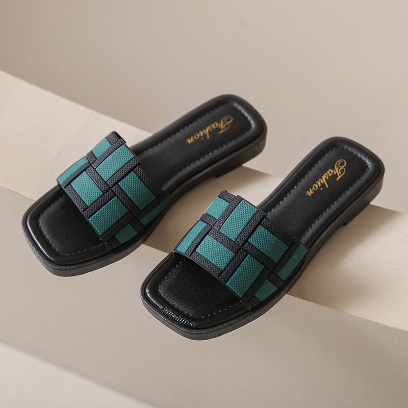 OrthoCare Woven Comfort Slide Sandals