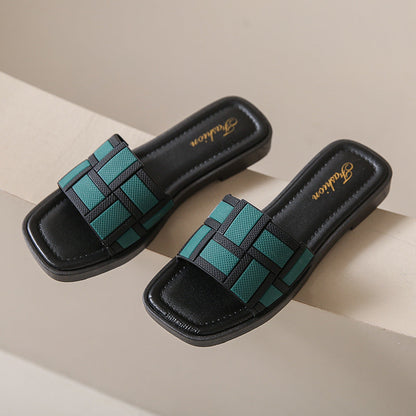 OrthoCare Woven Comfort Slide Sandals