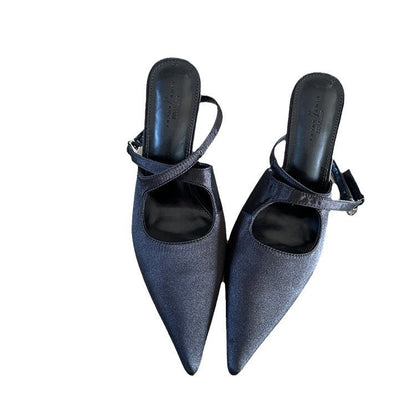 OrthoCare Pointed-Toe Slingback Heels
