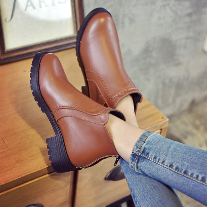 Clara | Orthopedic Classic Zip-Up Ankle Boots