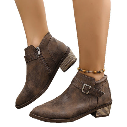 OrthoCare Pointed Boots - Supportive Comfort
