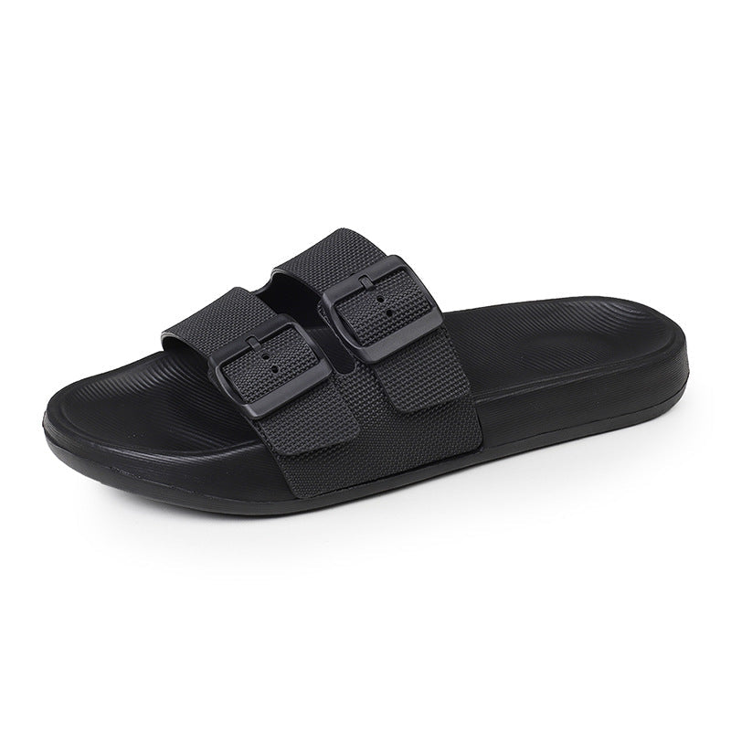 Blaise | Men's Orthopedic Double Buckle Comfort Slide Sandals