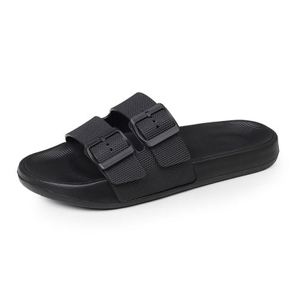 Blaise | Men's Orthopedic Double Buckle Comfort Slide Sandals