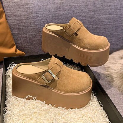 Honora | Women’s Orthopedic Platform Buckle Mule Clogs