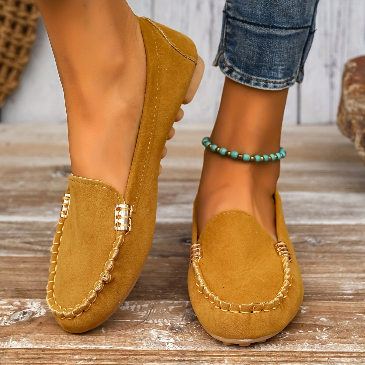Carter | Orthopedic Suede Moccasin Loafers – Slip-On Everyday Comfort