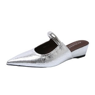 OrthoCare | Pointed Toe Slip-On Mule Loafers