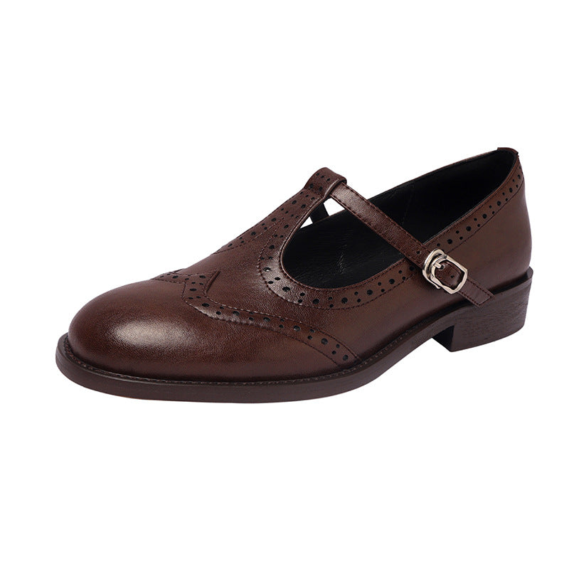 OrthoCare Mary Jane Shoes - T-Strap Comfort