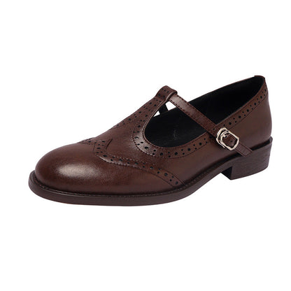 OrthoCare Mary Jane Shoes - T-Strap Comfort