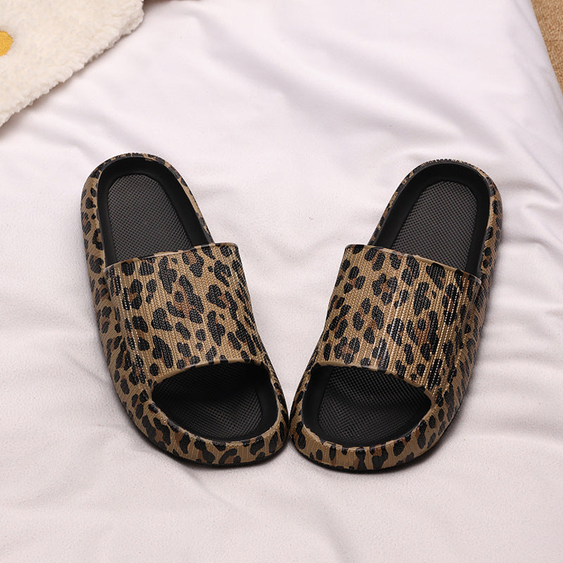 Kensley | Women’s Orthopedic Leopard Print Comfort Slides