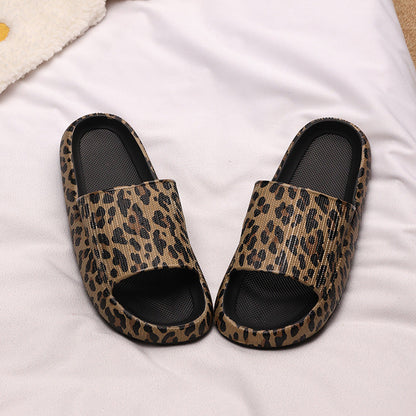 Kensley | Women’s Orthopedic Leopard Print Comfort Slides