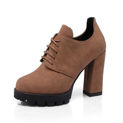 OrthoCare Shoes With Unique Thick Heels And Platform