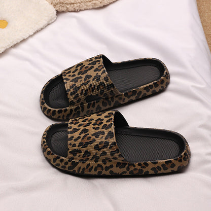 Kensley | Women’s Orthopedic Leopard Print Comfort Slides