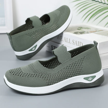 OrthoCare | Breathable Mary Jane Walking Sneakers