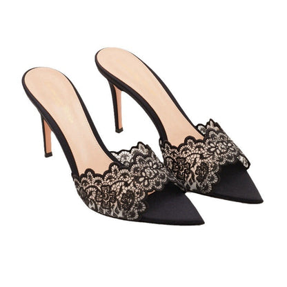 OrthoCare Lace-Up Stiletto Heels - Unique Elegance