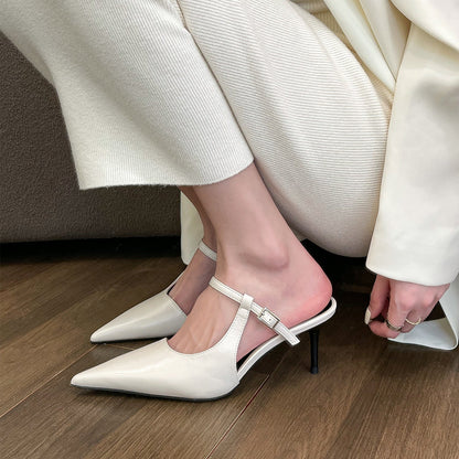 OrthoCare Pointed Toe High Heel Slippers - Comfort