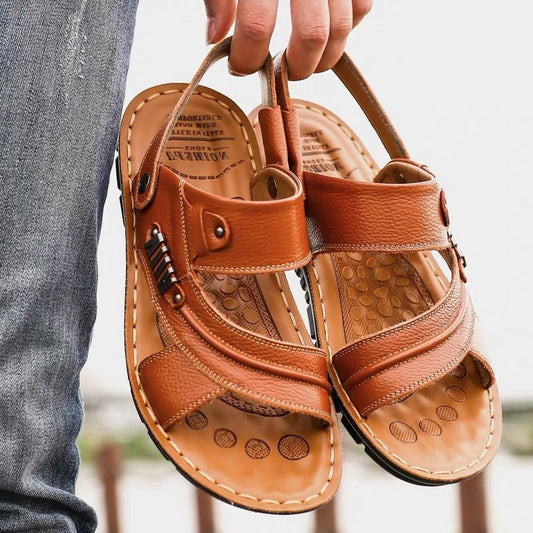 Asheron | Men’s Orthopedic Closed Toe Fisherman Sandals