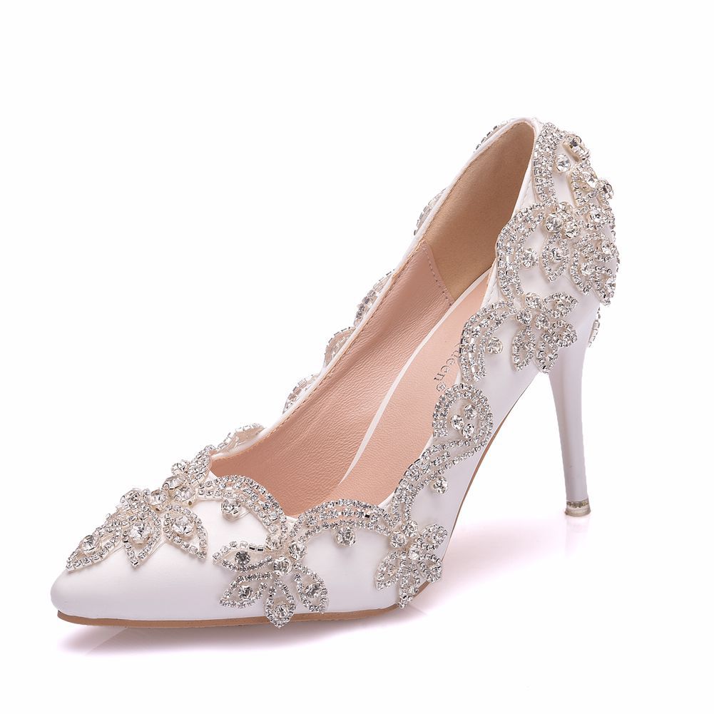 OrthoCare Rhinestone High Heel Shoes