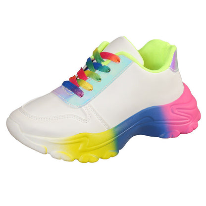 OrthoCare Rainbow Sports Sneakers - Unique Style And Comfort
