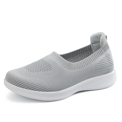 OrthoCare Women’s Breathable Slip-On Sneakers – Lightweight Comfort Walking Shoes
