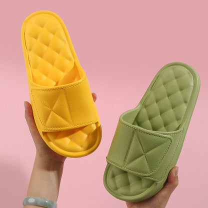 OrthoCare Checkered Summer Slippers - Unique Comfort