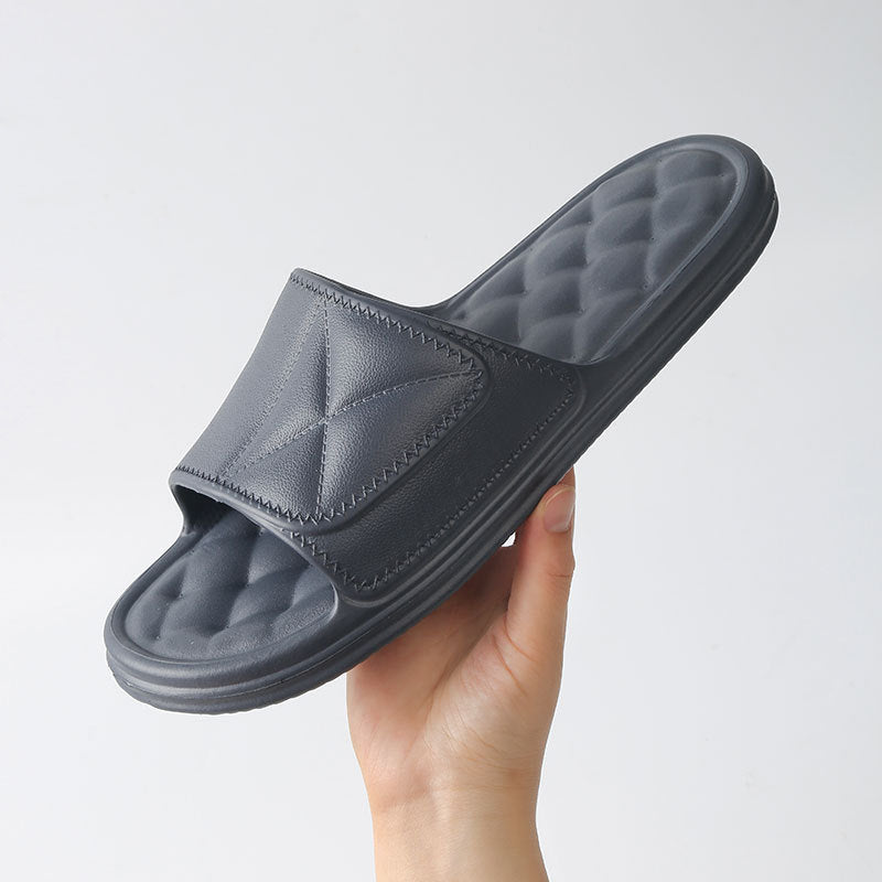 OrthoCare Checkered Summer Slippers - Unique Comfort