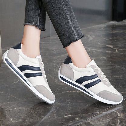 Kamora | Women’s Orthopedic Retro Stripe Walking Sneakers
