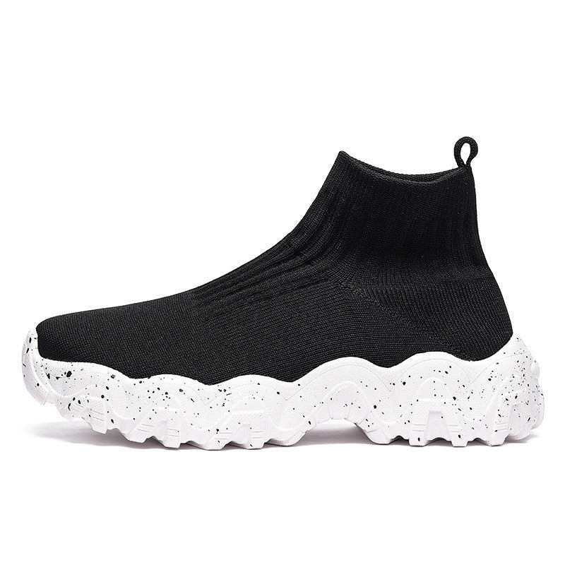 Orthopedic Sock Sneakers – Air Cushion Chunky Sole Slip-On Comfort Shoes