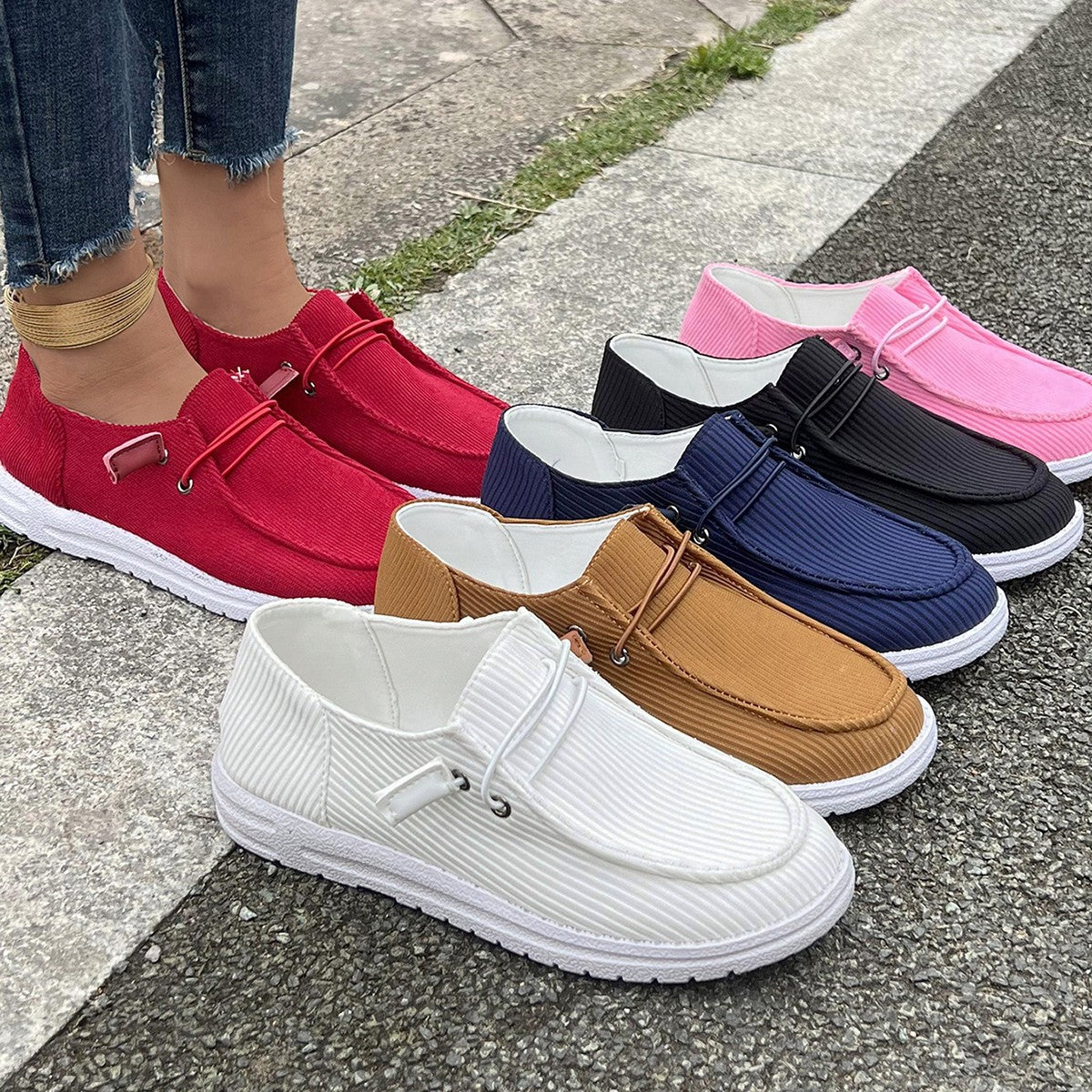 OrthoCare | Women’s Slip-On Comfort Loafers – Lightweight Casual Walking Shoes