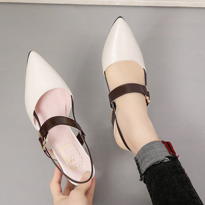 Quilla | Women’s Orthopedic Pointed Toe Slingback Block Heel Pumps