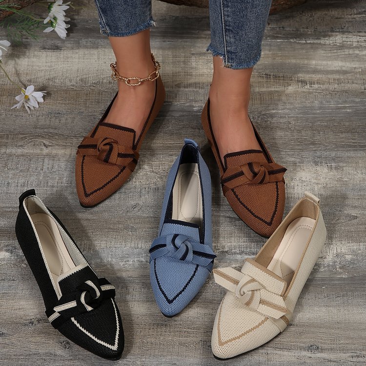 OrthoCare | Pointed Toe Tassel Loafers