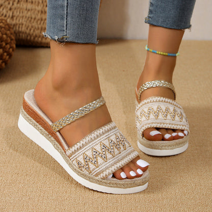 OrthoCare Bohemian Platform Sandals