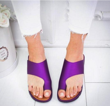 OrthoCare Flat Soft Slippers, Unique Design For Everyday Comfort