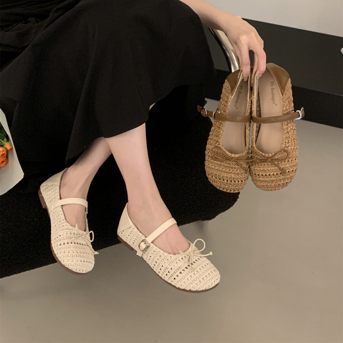 OrthoCare Mary Jane Shoes - Breathable Woven Design