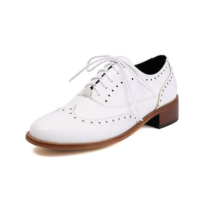 OrthoCare Retro Oxfords - Lace-Up Comfort Shoes